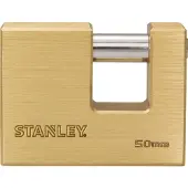 Stanley hangslot massief messing Bajonet 50mm