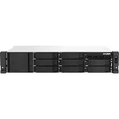 Qnap TS-864eU-RP-8G: NAS, model TS-864eU-RP-8G, 8 schijfbehuizing, 2U hoogte