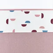 Meyco Laken Wieg Shapes 75x100 Lilac