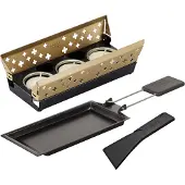 Kuhn Rikon Raclette Set Mini Candle Light, goud, artikelnummer 32169