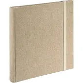 Hama Jumbo Tessuto beige 30x30 60 witte pagina's 3847 (10 x 15 cm)
