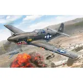 Italeri Modelbouwpakket Vliegtuigen - 1423 P-51A Mustang Plane Plastic - 1:72 - Modelbouw