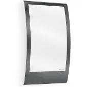 Steinel Wandlamp buiten L 22, dimbaar, zwart, Roestvrij staal, Modern, Wandlamp buiten