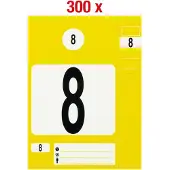 Ks Tools 500.8017 Sleutelhanger Geel 300 stuk(s)