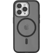 Woodcessories Bruincessories Doorzichtig MagSafe iPhone 14 Pro Hoesje Mat Zwart