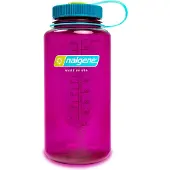 Nalgene - Wide Mouth Bottle - drinkfles - waterfles - lekvrij - 1000ml - BPA free - SUSTAIN - Eggplant