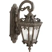 Kichler LED Wand Buitenlamp Tournai | 3X E14 Max 60W | IP44 | Dimbaar | Londonderry