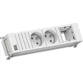 Bachmann POWER FRAME 2xUTE, 1xCM, 0,2 meter, GST18, RAL9010