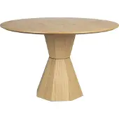 Zuiver Lotus Eettafel - Ø 120 cm - Eiken