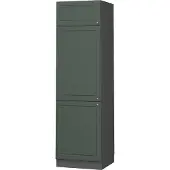 Vicco Fame-Line Koelkast ombouwkast – 60 cm Groen-Goud Landhuis