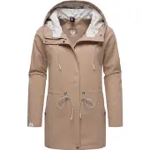 Ragwear Functionele jas 'Urbanna Remake' lichtbruin