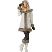 Boland - Kostuum Sedna (S) - Volwassenen - Eskimo -