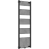 Neu.haus Handdoekradiator 'Voss' met 28 stalen stangen, 160 x 60 cm, zwart