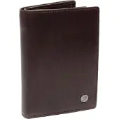 The Chesterfield Brand Leren Portemonnee Manerba Wallet Brown Donkerbruin