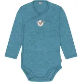 Normani Rompertje/body 'Kaitaia' beige / blauw / groen / zwart / wit