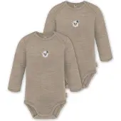 Normani Rompertje/body 'Auckland' beige gemêleerd