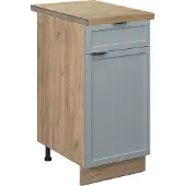 Vicco Fame-Line Keukenonderkast – 40 cm, WB Eik Licht blauw-grijs
