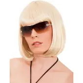 Maskworld Pagekop Pruik Blond - Carnaval kostuum pruik