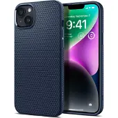 Spigen Liquid Air Armor Ontworpen voor iPhone 14 Case (2022) - Marineblauw
