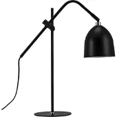 TRIO Tafellamp Easton, zwart, Woon-/ Eetkamer, metaal, Scandinavisch, Tafellamp
