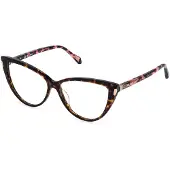 Just cavalli VJC126 57/14/140 Bruin/geel glanzend Acetaat VROUW VJC126