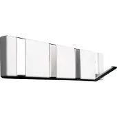MILLARCO flex kapstok met 4 haken 31,6 × 2,2 x 7,2 cm wit