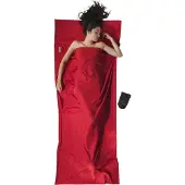 Cocoon Travelsheet, Microfiber (Maat - 220 x 90 cm, Kleur - Cranberry)