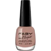 Faby nagellak Under my skin dames 15 ml vegan donkernude