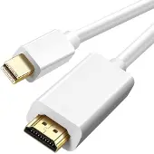 Techly ICOC MDP-020H video kabel adapter 2 meter HDMI Mini DisplayPort Wit