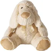 Boltze Hond - Knuffel - 30x28x30cm - Goud - Pluche - Aaibaar