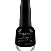 Faby nagellak Black is Black! dames 15 ml vegan zwart