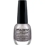 Faby nagellak Meteor Shower dames 15 ml vegan zilvergrijs
