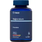 Trace Minerals - Magnesium Kauwtabletten, Framboos-Citroen - 30 Stuks