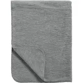 Meyco Baby Uni wiegdeken - geweven - grey - 75x100cm - 1.0 TOG