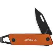 TRUE Modern Keychain Knife Orange