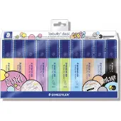 Staedtler Textsurfer Classic 364 Pastel & Vintage Highlighter Assorted 10 Units Veelkleurig Kinderen