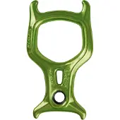 Edelrid - Hannibal - Abseilapparaat geel/olijfgroen