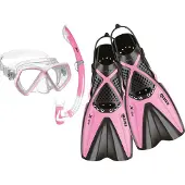 Mares - Kid's Set X-One Pirate - Snorkelset 30-34 - S, pink