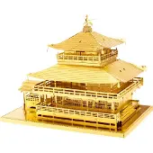 Fascinations Metal Earth - Gold Kinkaku-ji - 3d Puzzel
