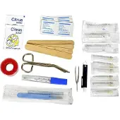 Basic Nature - Erste Hilfe Set Fernreise - EHBO-set rood