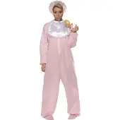 Smiffys Baby romper (roze)