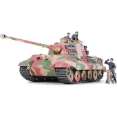 Tamiya Modelbouwpakket Militaire voertuigen - 35252 German Kingtiger Ardennen Fro. w/3 Figures Plastic - 1:35 - Modelbouw