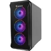 Genesis Gaming behuizing - NATEC - IRID - 3 ventilatoren 120 mm - Micro ATX - mini-ITX