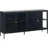 Giga Dressoir Carmel Zwart 4 Delen - Living
