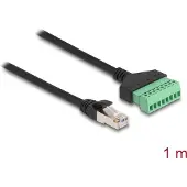 DeLOCK Adapter RJ45 naar klemmenblok -