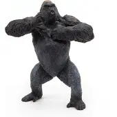 Papo Handgeschilderde Mountain Gorilla Figurine - Verzamelfiguur voor Kinderen vanaf 3 Jaar - Geschikt voor Jongens en Meisjes