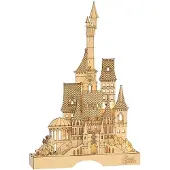 Disney Beauty And The Beast Enesco Enlightened Castle Beige,Bruin Kinderen