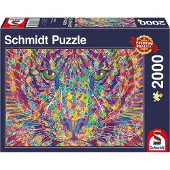 Schmidt - Legpuzzel - Wild at Heart, tijger - 2000 stukjes - Volwassenen - vanaf 14 jaar