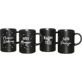 Ritzenhoff & Breker Koffiemok 390ml Svart ass., Kopje, Zwart