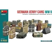 Mini art Modelbouwpakket Militaire voertuigen - 49004 German Jerry Cans WWII Plastic - 1:48 - Modelbouw
